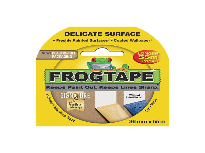 Shurtape FrogTape® Delicate Surface Masking Tape 36mm x 55m