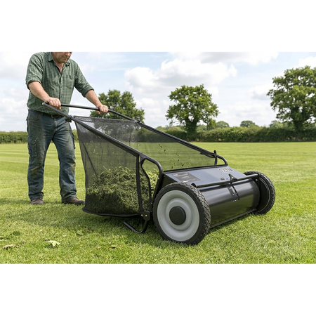 Sealey 26" Walk Behind Garden Sweeper 200L Capacity Model No-SLS26