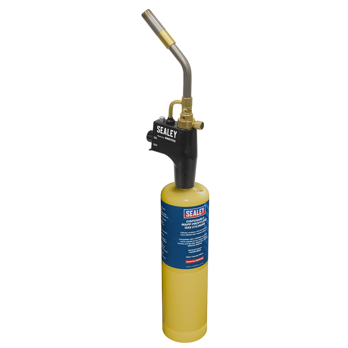 Sealey Industrial MAPP & Propane Gas Brazing Torch Model No-SMGT02