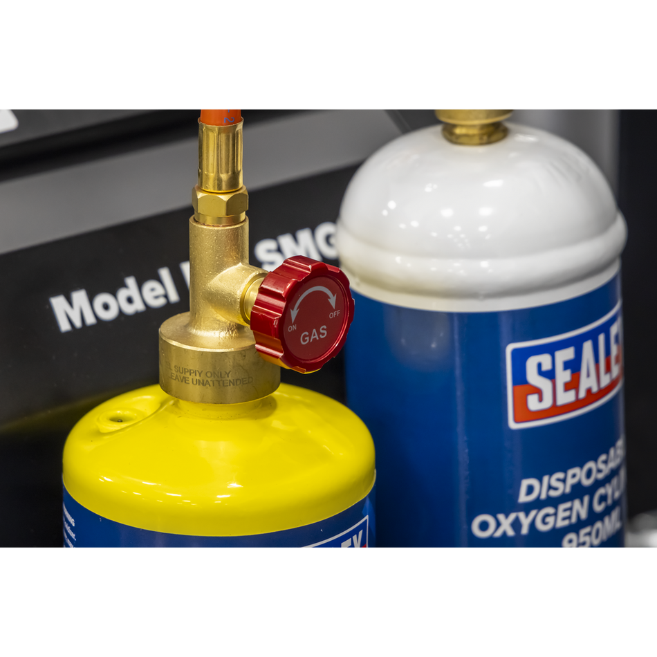 Sealey MAPP Gas & Oxygen Brazing Kit Model No-SMGT03