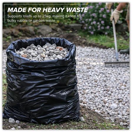 Sealey Rubble Sacks 50L - Pack of 100 Model No-SRS100