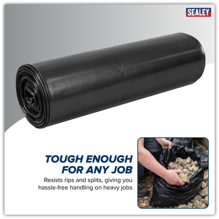 Sealey Rubble Sacks 50L - Pack of 20 Model No-SRS20