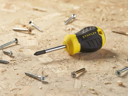 CUSHION GRIP™ Stubby Screwdriver Phillips Tip PH1 x 45mm