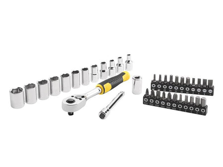 1/4in Compact Socket Set, 37 Piece