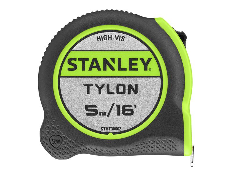 Hi-Vis Tylon Tape Measure 5m (16ft) (Width 25mm)