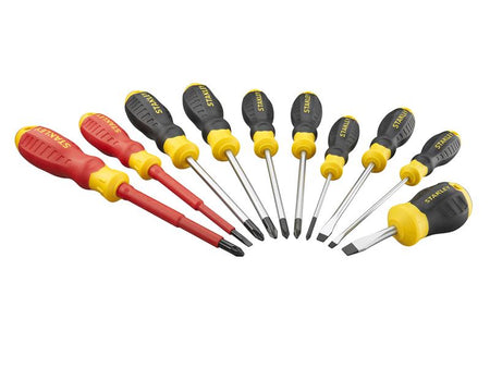 Mixed Screwdriver Set in Wallet, 10 Piece