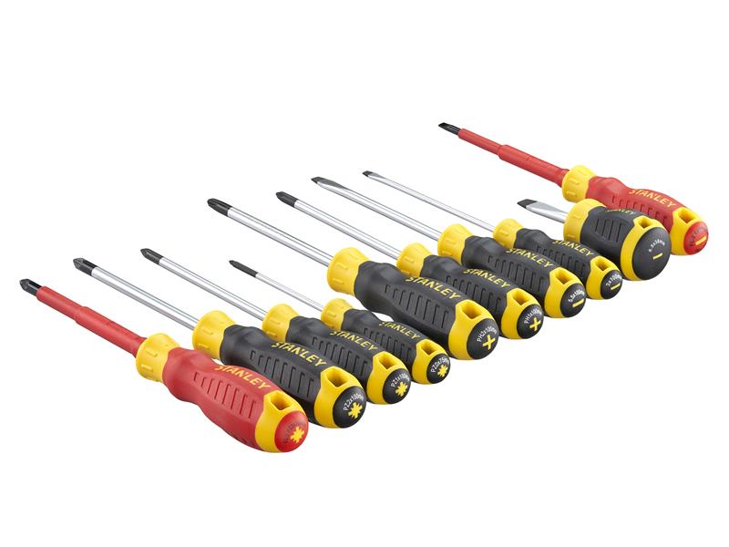 Mixed Screwdriver Set in Wallet, 10 Piece
