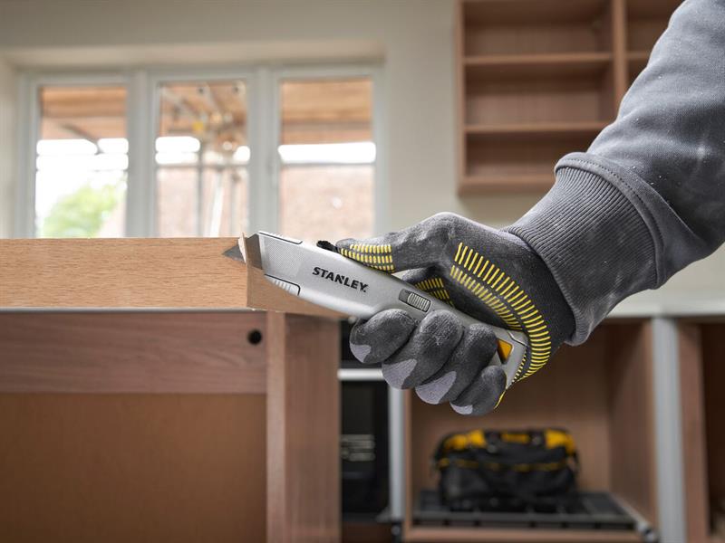 Heavy Duty Retractable Trade Knife (Silver)