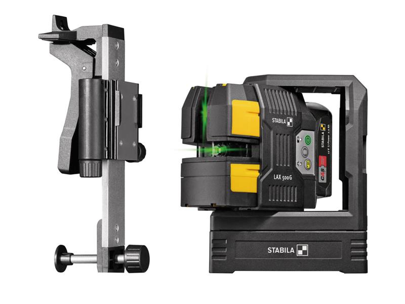 LAX 500 G Cross Line plus Plumb Point Laser 12V 1 x 2.0Ah Li-ion
