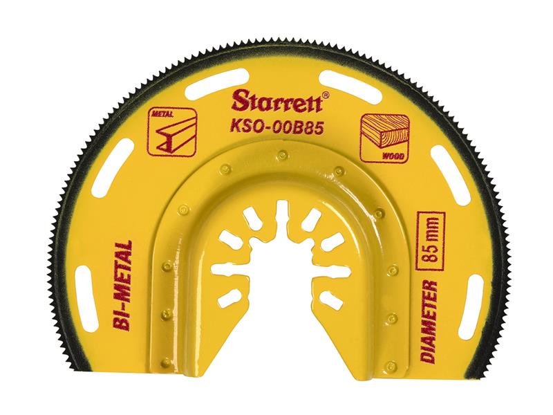 KSO-00B85 Semi-Circle Bi-Metal Oscillating Blade 85mm