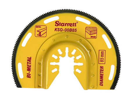 KSO-00B85 Semi-Circle Bi-Metal Oscillating Blade 85mm