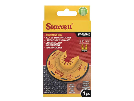 KSO-00B85 Semi-Circle Bi-Metal Oscillating Blade 85mm