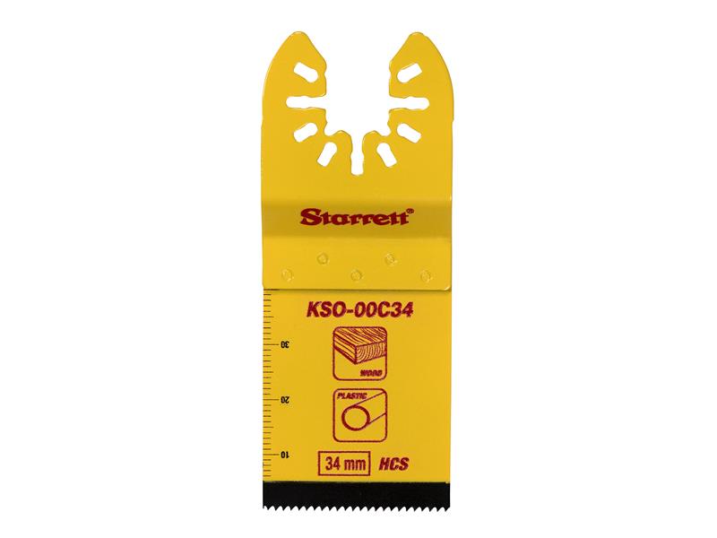 KSO-00C34 Plunge HCS Oscillating Blade 40 x 34mm x 18 TPI