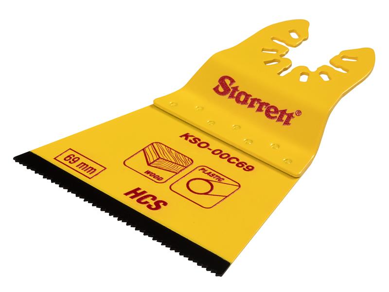 KSO-00C69 Flat-sided HCS Oscillating Blade 69 x 42mm x 18 TPI
