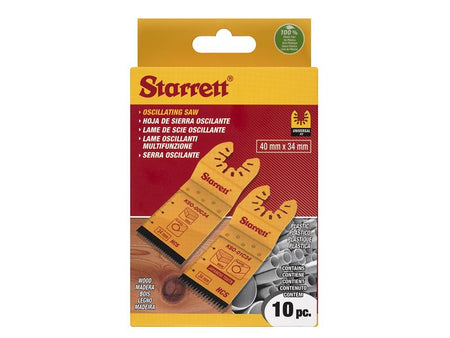 KSO-1000 Specialist Oscillating Blade Set, 10 Piece