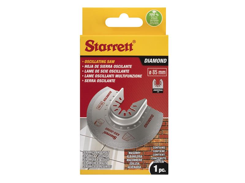 KSO-20085 Industrial Diamond Grit Oscillating Blade 85mm