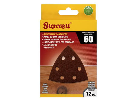 KSSO-06P00-12 Multi-tool Sandpaper 93mm x 60G Pack of 12
