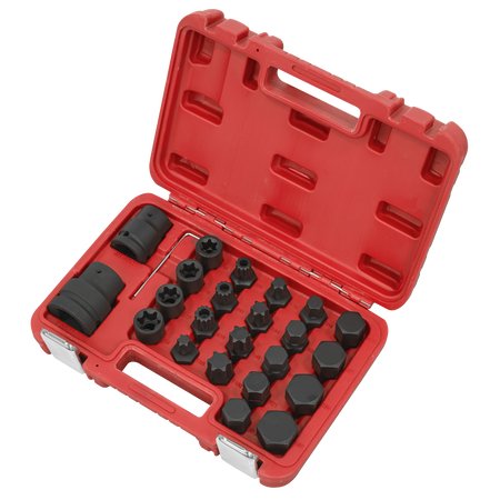 Sealey Impact Socket & Bit Set, 3/4"Sq & 1"Sq Drive 23pc Model No-SX054