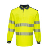 PW3 Hi-Vis Cotton Comfort Polo Shirt L/S