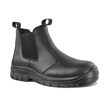 Tom Cat Oregon Black Chelsea Styled Safety Boot: Model No.TC310