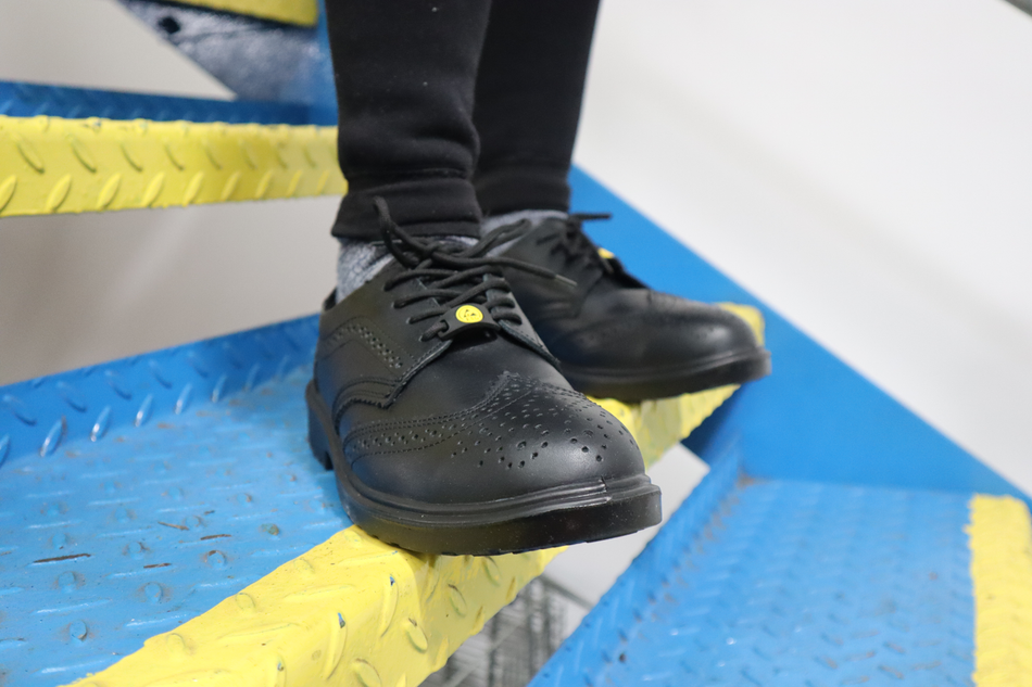ProMan TC500 Brooklyn Brogue Safety Shoe: Model No. TC500