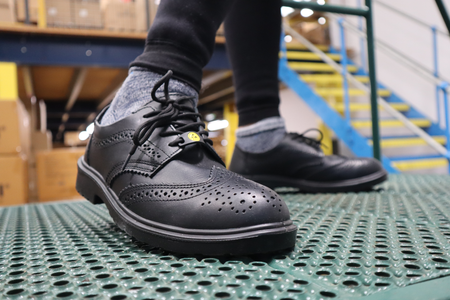 ProMan TC500 Brooklyn Brogue Safety Shoe: Model No. TC500