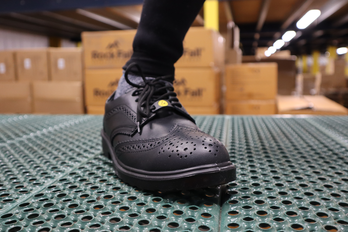 ProMan TC500 Brooklyn Brogue Safety Shoe: Model No. TC500