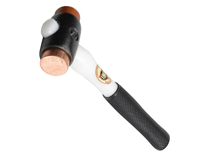 03-212PH Copper / Hide Hammer Size 2 (38mm) 1080g
