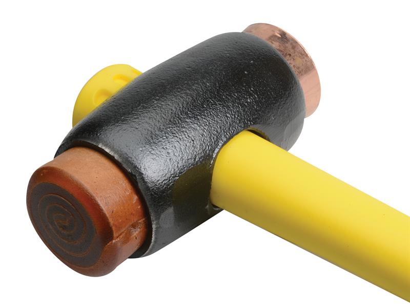 03-216SFG Copper / Hide Hammer Size 4 (50mm) 2470g