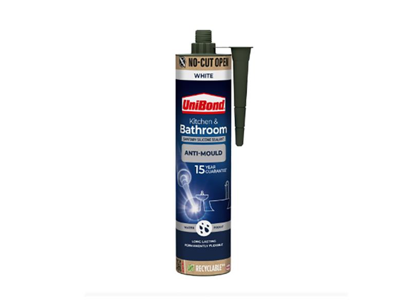 Anti Mould Kitchen/Bathroom Cartridge White 280ml 3036446