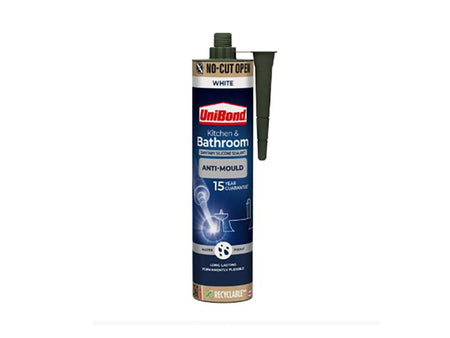 Anti Mould Kitchen/Bathroom Cartridge White 280ml 3036446