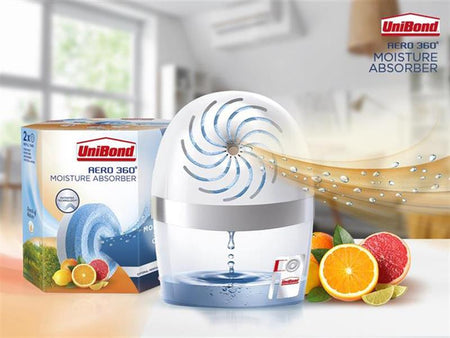 AERO 360º Moisture Absorber Citrus Refills (Pack 2)