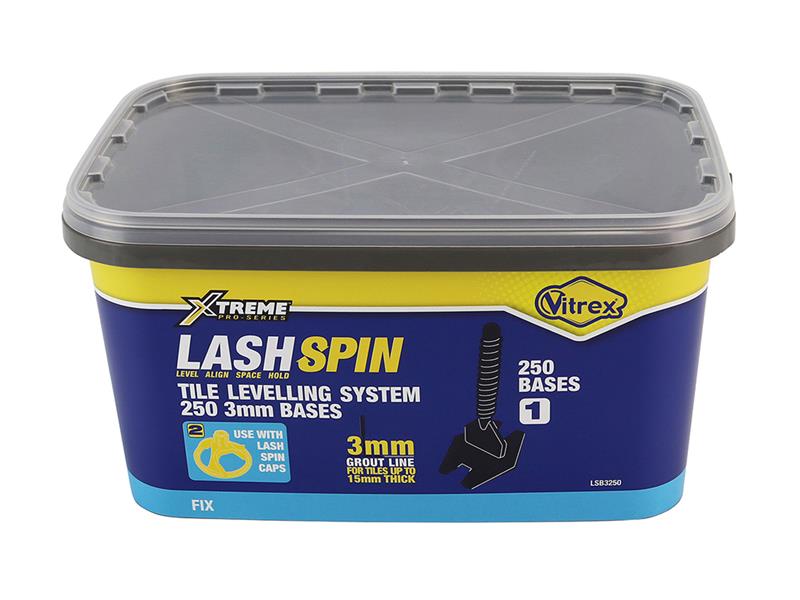 LASHSPIN Base 3mm (250)