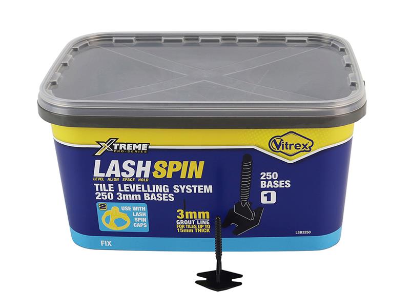 LASHSPIN Base 3mm (250)