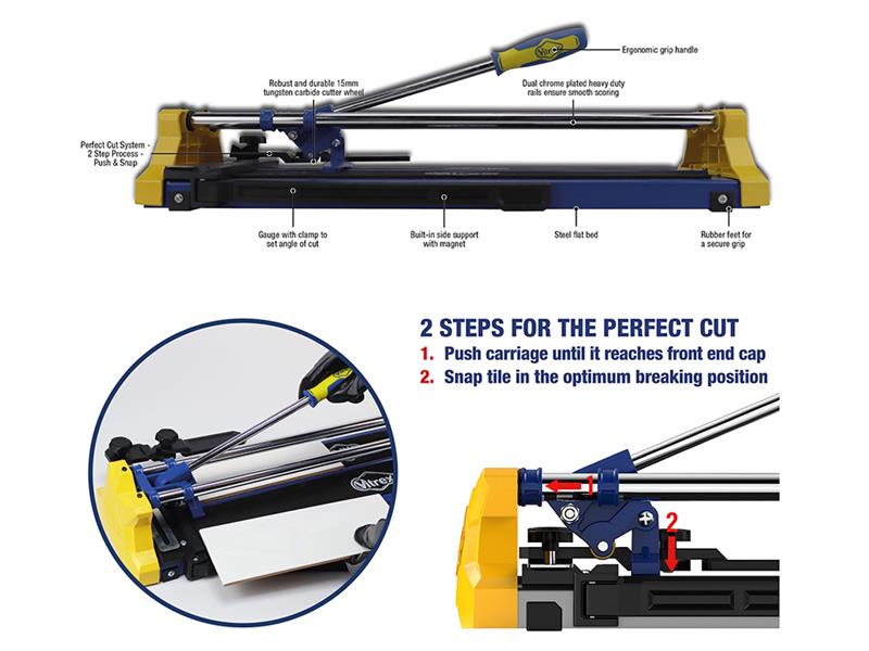 Perfect Cut Manual Tile Cutter 410mm