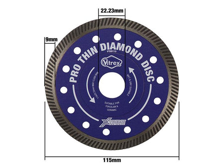 Xtreme Pro Thin Diamond Disc 115mm