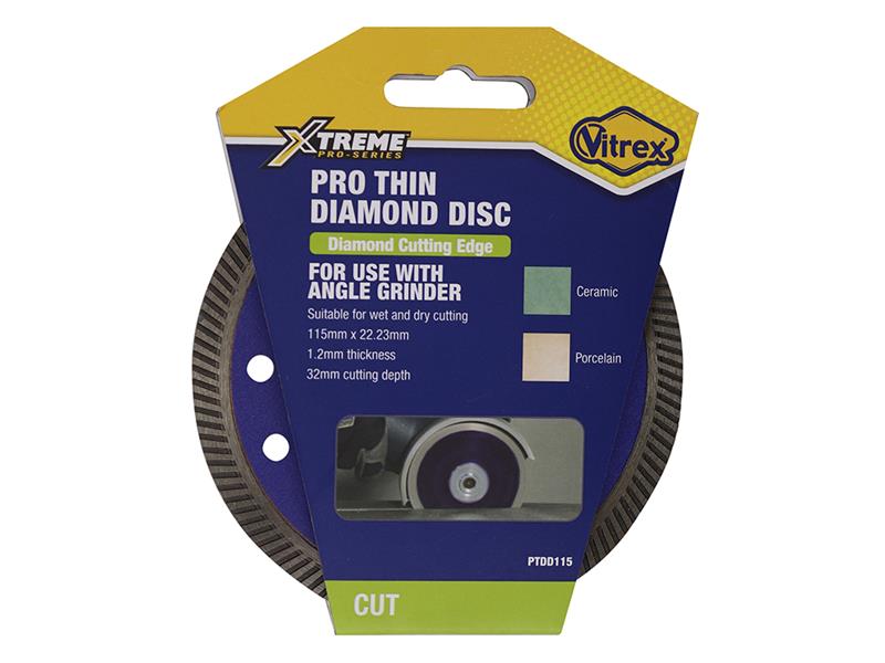 Xtreme Pro Thin Diamond Disc 115mm