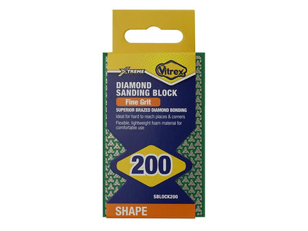 Diamond Sanding Block 200 Grit