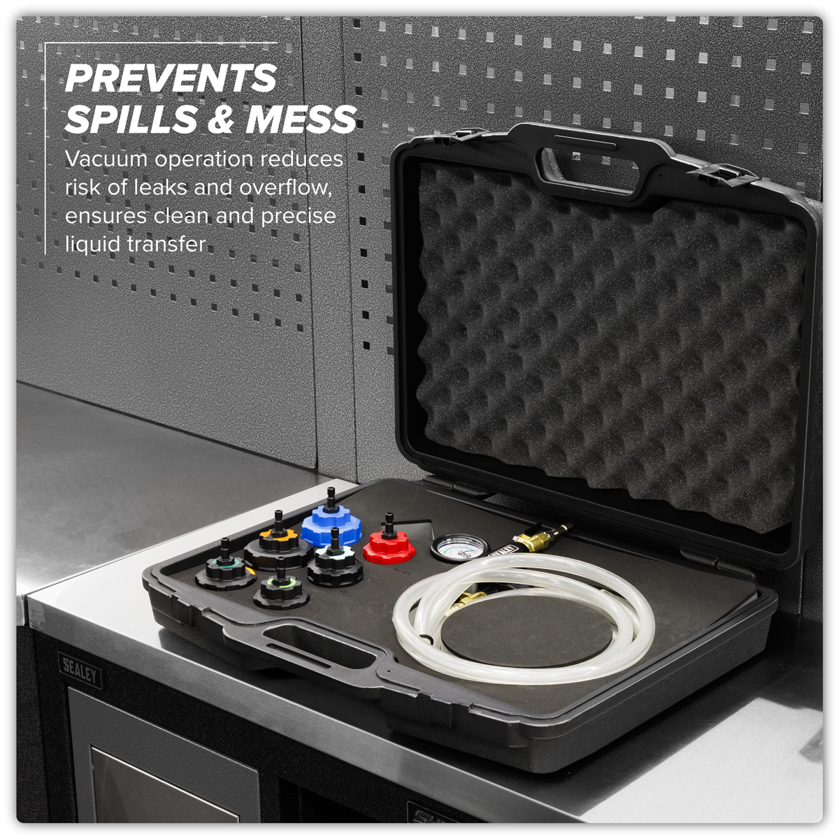 Sealey EV/Hybrid Cooling System Vacuum Purge & Refill Kit Model No-VS0047