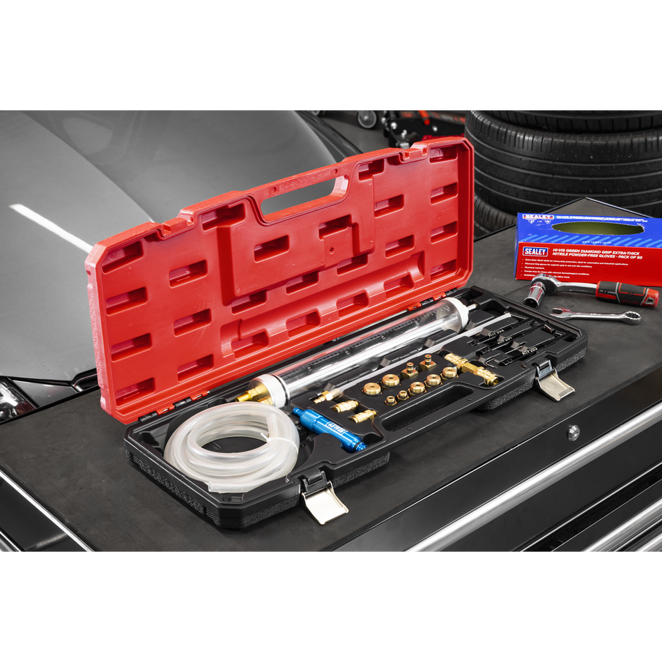 Sealey Transmission Oil Refilling Pump & Adaptor Kit for VAG 18pc Model No-VS7095