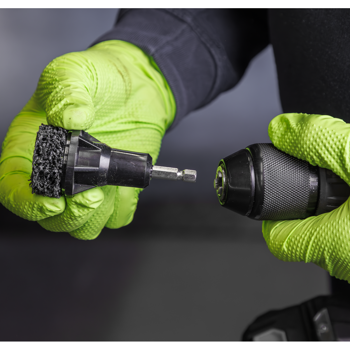 Sealey Stud Hub Cleaner Set 6pc Model No-VS8005