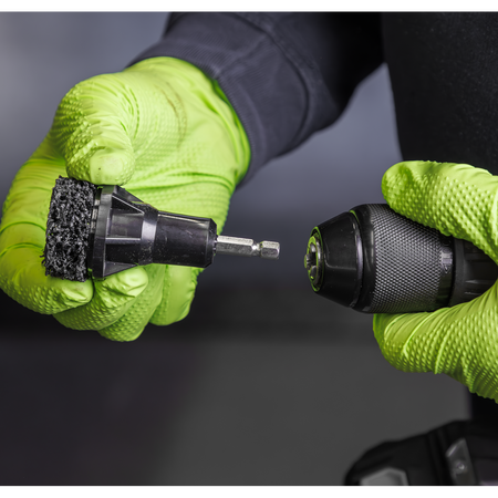 Sealey Stud Hub Cleaner Set 6pc Model No-VS8005