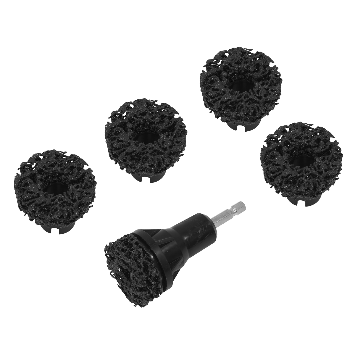 Sealey Stud Hub Cleaner Set 6pc Model No-VS8005