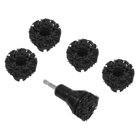 Sealey Stud Hub Cleaner Set 6pc Model No-VS8005