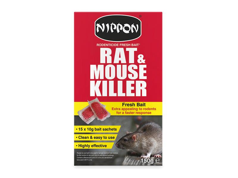 Nippon Rodenticide Fresh Bait 15 x 10g
