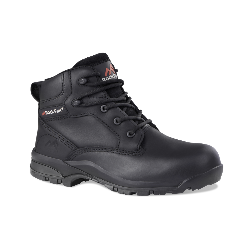 Vixen Onyx Black Ladies Safety Boot: Model No.VX950A