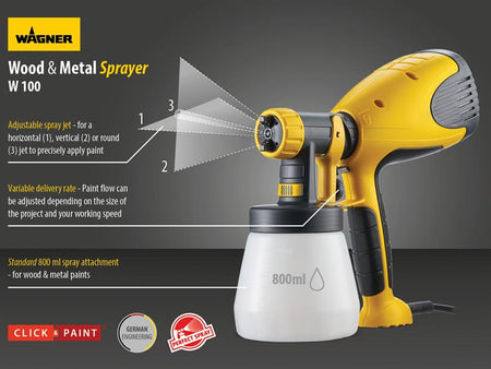 W100 Wood & Metal Sprayer 280W