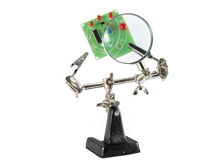 Helping Hands Holder - 2 Arms & Magnifier