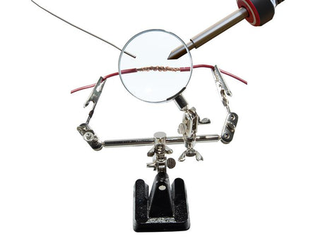Helping Hands Holder - 2 Arms & Magnifier