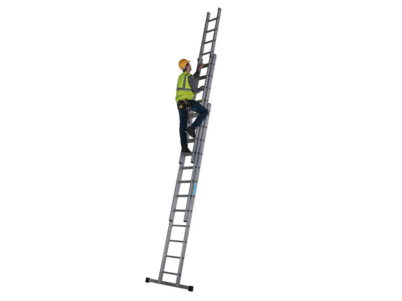 Everest Square-Rung Extension Ladder 3-Part 3 x 12